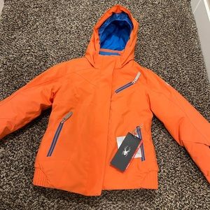 Spyder girls ski jacket